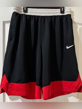Nike Dri-fit Icon Men’s Black/Red Shorts XXL